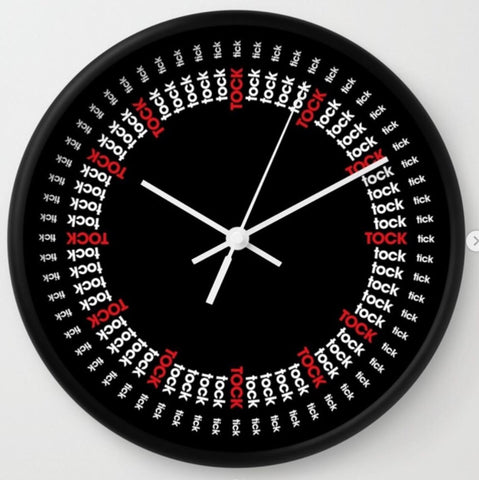 Tick Tock Clock - STORE PICK UP ONLY