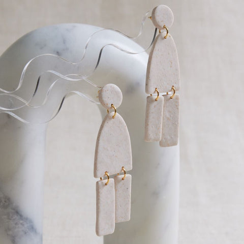 Shimmer Dangle Earrings