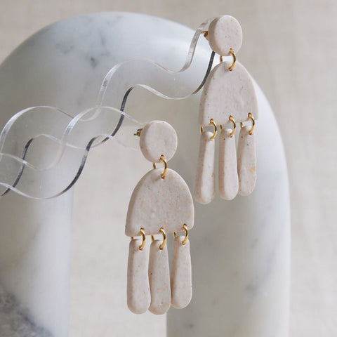 Shimmer Jellyfish Earrings