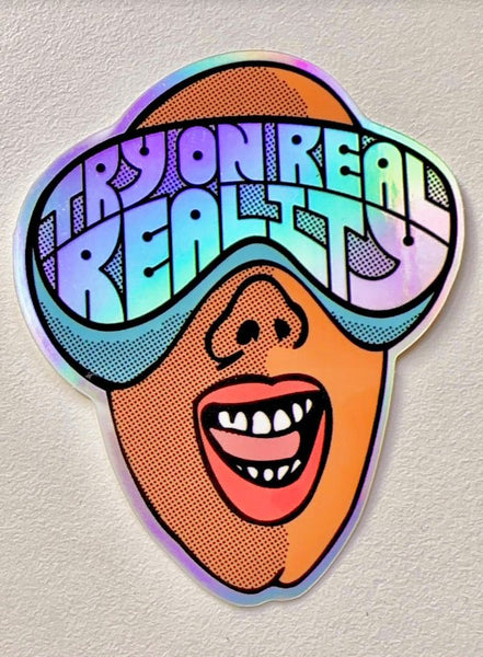 Try on Real Reality Sticker