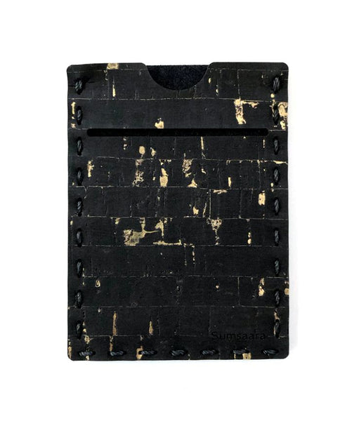 Pocket Wallet - Black & Gold