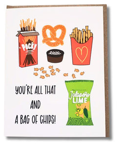 All That and a Bag of Chips Card