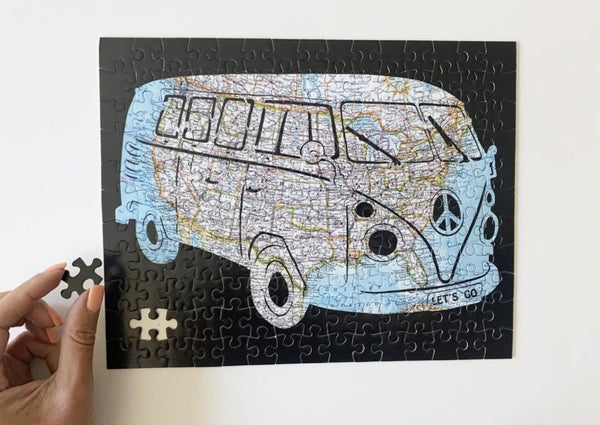 Let's Go VW Bus Puzzle