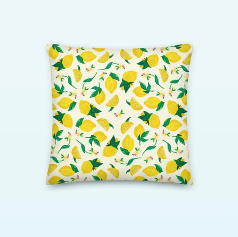 Citrus Blossom Premium Pillow
