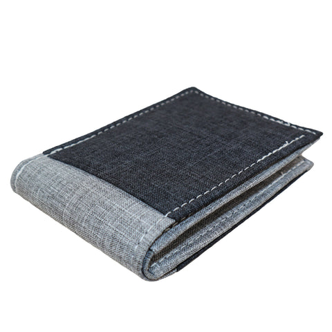 Grey Bi-fold Wallet