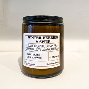 SLD Winter Berries & Spice Candle