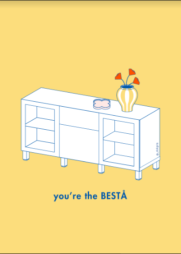 You're the Besta Card