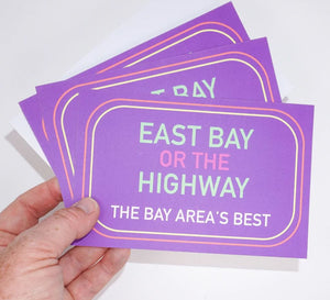 East Bay or the Highway Notecards