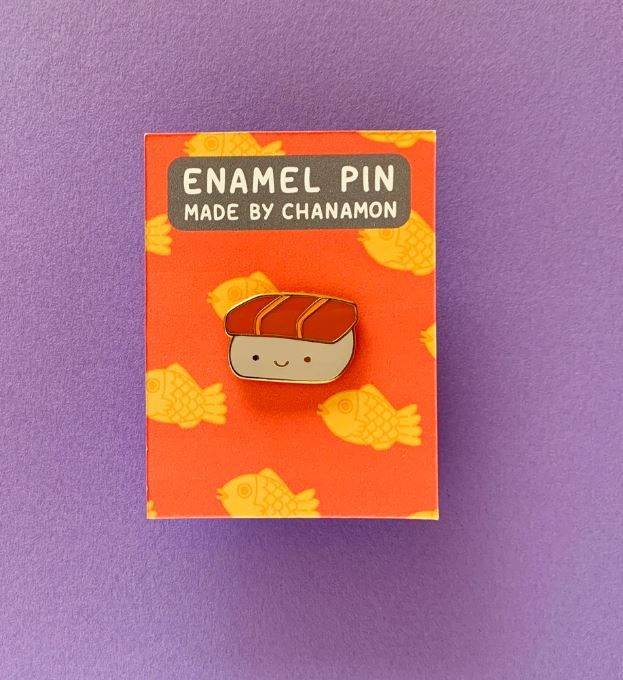 Sushi Enamel Pin