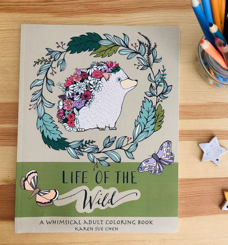 Life of the Wild Coloring Book