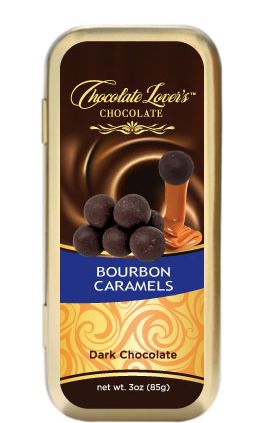 Bourbon Caramels in Dark Chocolate