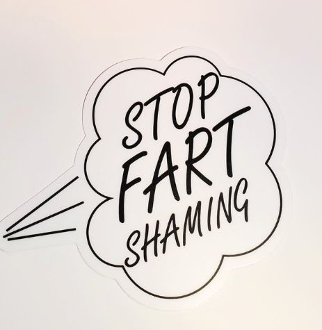 Stop Fart Shaming Sticker