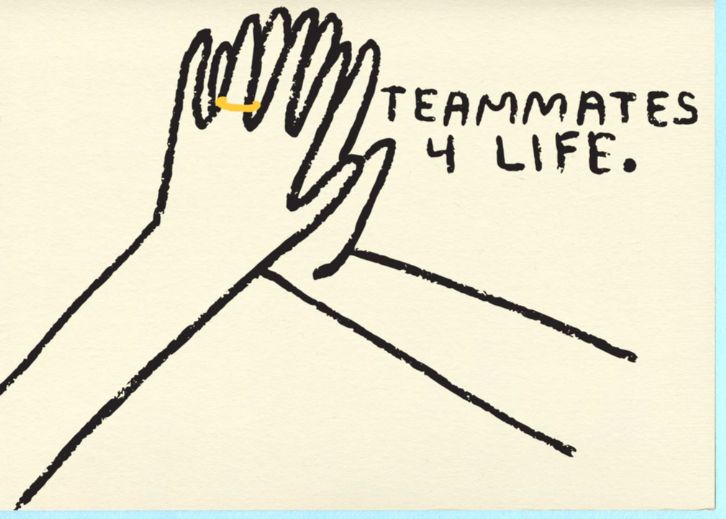 Teammates Card