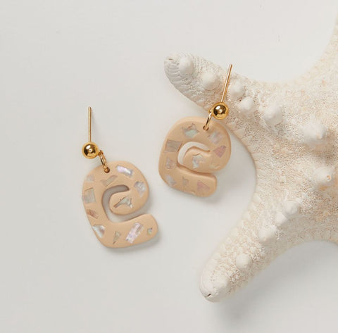 Seashell Swirl Earrings
