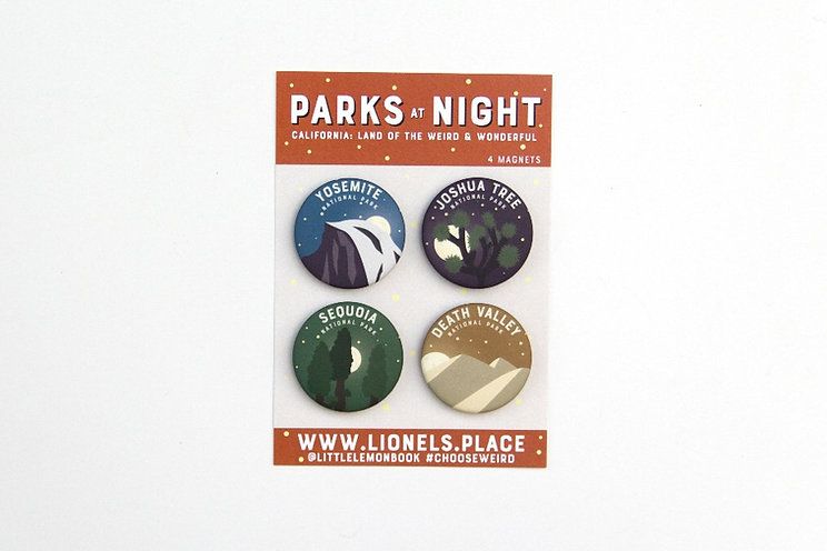 National Parks Magnet Pack