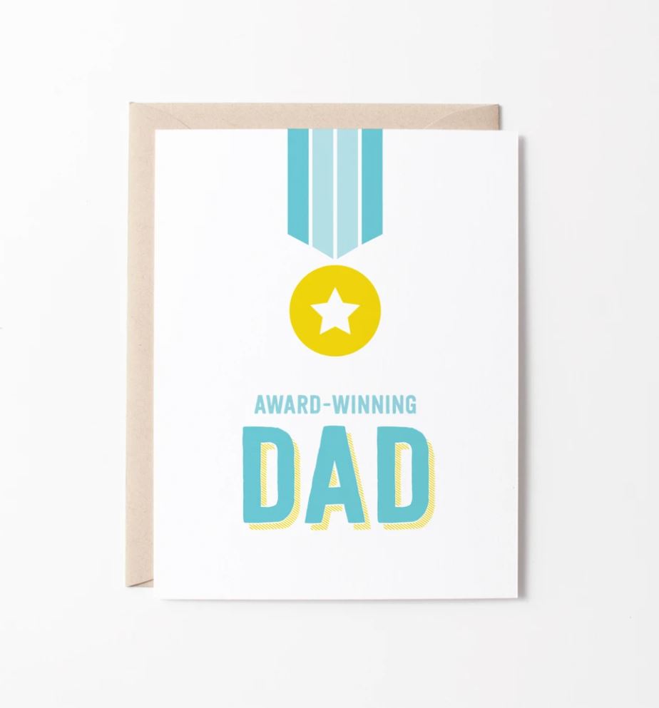 Award Winning Dad Card