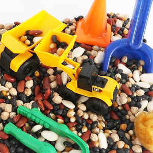 Construction Sensory Bin Play Kit