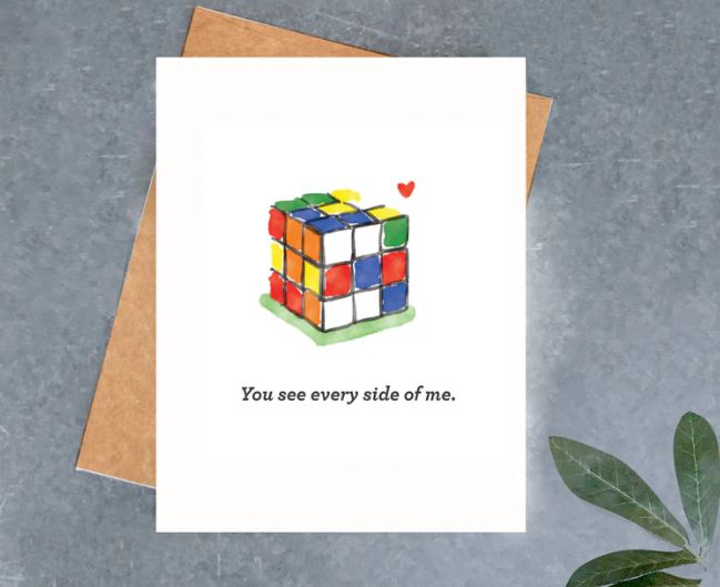 Rubix Love Card