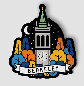 Campanile Berkeley Sticker
