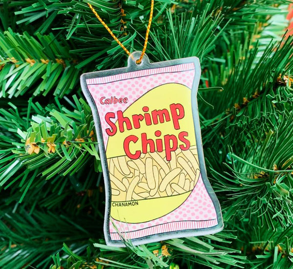 Shrimp Chip Ornament