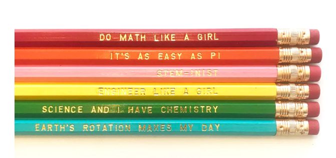 Girls in STEM Pencil Pack