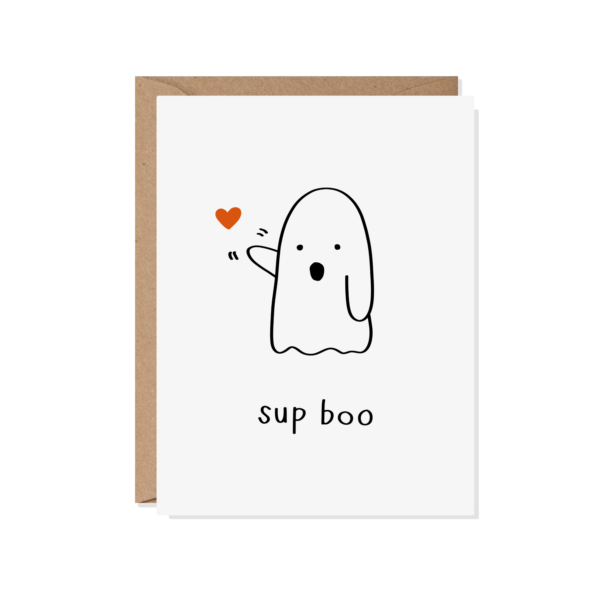 Sup Boo Card