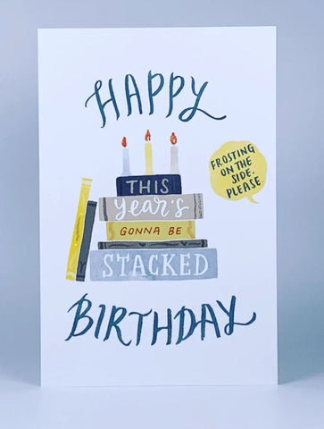 Stacked Birthday Card