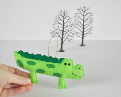 Crocodile Ornament