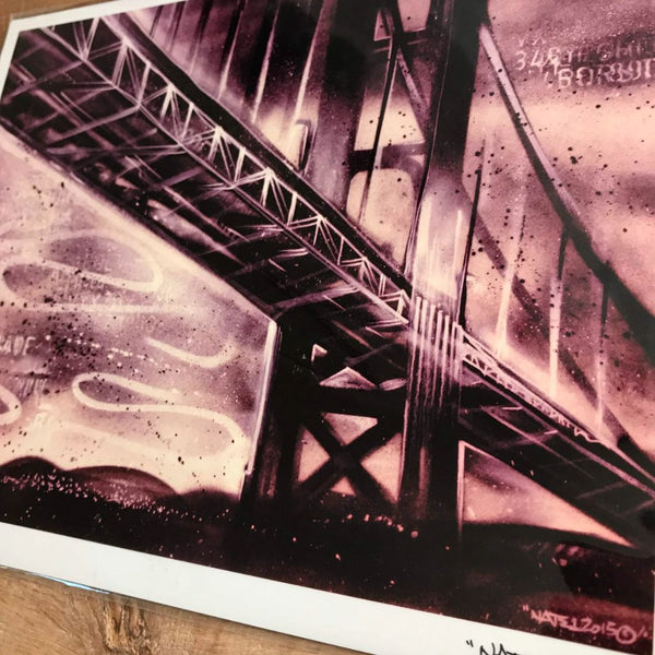 B&W Golden Gate Bridge Print
