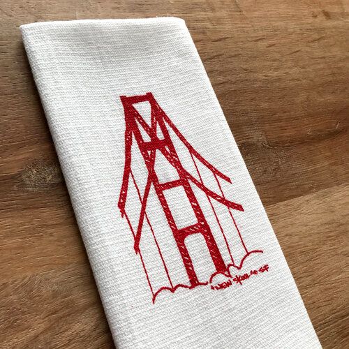 Golden Gate Bridge Hand Towel