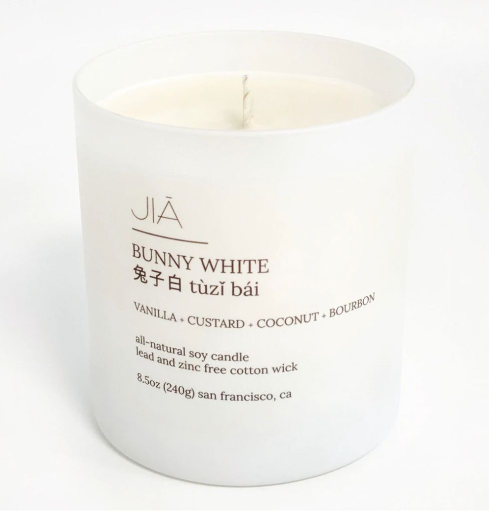 Bunny White Candle - Vanilla, Custard, Bourbon
