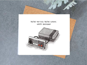 Console Gaming Birthday Card