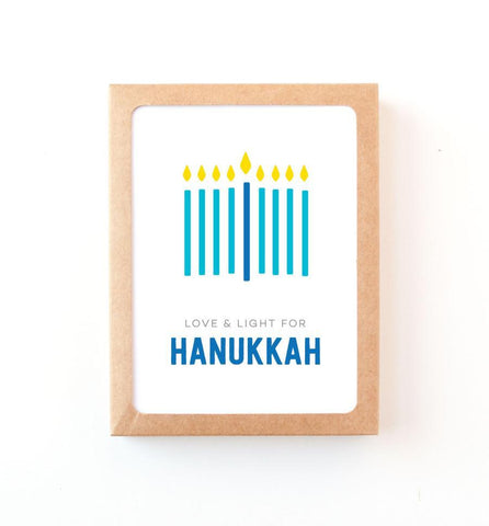 Set of 8 - Hanukkah Cards