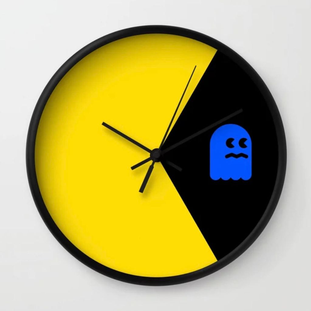 Pac Man Clock