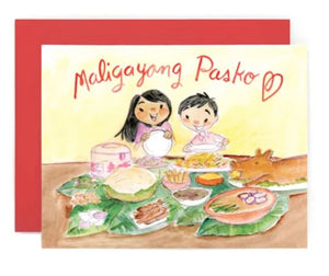 Maligayang Pasko Filipino Christmas Card
