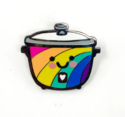 Rainbow Rice Cooker Pin – Mischief