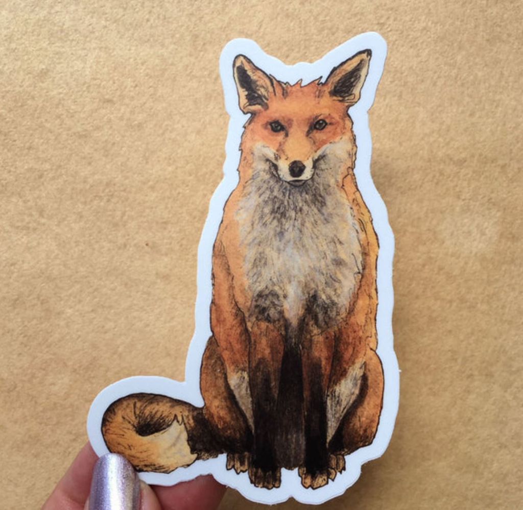 STICKER- Red Fox -Sticker